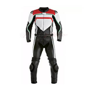 Nouveau design Combinaison de course de moto pour hommes Combinaison de moto en cuir avec logo personnalisé Combinaison de moto de haute qualité - Product Image 6