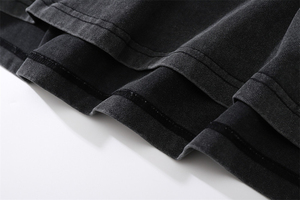 Camiseta de Hombre de Cuello Redondo, Estilo Urbano, Tejido de Algodón 100%, Lavado Ácido, Corte Regular, Personalizada - Product Image 5