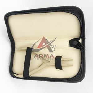 คีมต่อผมสแตนเลสอเนกประสงค์แบบปรับแต่งได้เครื่องมือยั่งยืนแบบมืออาชีพสีนู้ด - Product Image 4