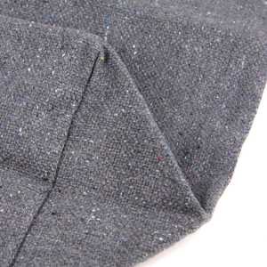 Bente – Borsa in cotone XXL grigio mélange/nera - Product Image 3