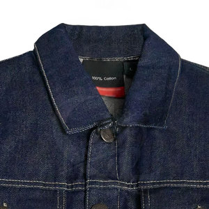 ชุดยีนส์สำหรับผู้ชายไซส์ใหญ่พิเศษชุดยีนส์ผ้าฝ้ายระบายอากาศได้ดีชุดยีนส์สำหรับผู้ชายสีพื้น - Product Image 4