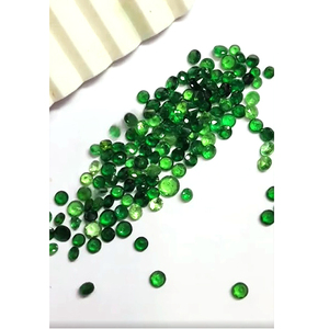 247ชิ้นของ tsavorite ธรรมชาติ3มม. 4มม. รอบ Facet 45 CTS ล็อต iroc ขายสีเขียว tsavorite อัญมณีหลวมตัดเรา $360 - Product Image 2