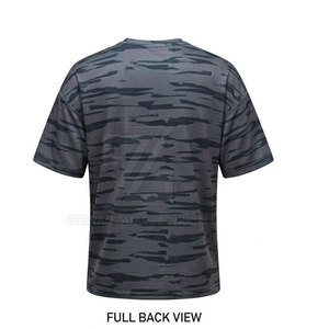 เสื้อยืดทรงหลวมแบบใหม่รักษ์โลก ผ้าฝ้าย 100% ระบายอากาศได้ดี น้ำหนักเบา พิมพ์ลายสำหรับผู้ชาย แขนสั้น คอกลม แห้งเร็ว ผ้าถัก โลโก้ด้านหน้า - Product Image 6