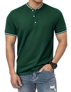 เสื้อยืดผู้ชายคุณภาพหรูหราแบบขายส่ง ผลิตตามสั่ง (OEM) สำหรับใส่ลำลองกลางแจ้ง ผ้าฝ้าย/ใยไผ่ ระบายอากาศได้ดี แขนสั้น รุ่นปี 2026 - Product Image 1