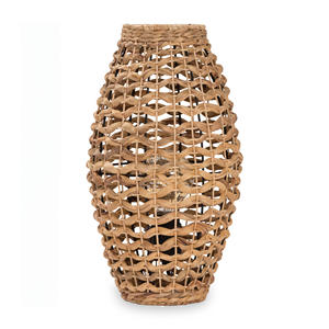 Lampes décoratives en jacinthe d'eau à prix compétitif, tissées à la main, pour table à manger et chambre. - Product Image 2