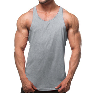 Sports Cotton Boys Muscle <b>Singlet</b> Sleeveless Travel Vest Gym <b>Mens</b> Bodybuilding Fitness Running Custom Logo Vest - Product Image 4