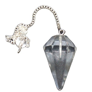 Cristal Quartz 6 Facettes Pendules - Product Image 1