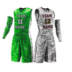 ชุดเสื้อบาสเก็ตบอลมืออาชีพสำหรับผู้ใหญ่จำนวนทีมออกแบบได้ตามต้องการ - Product Image 2