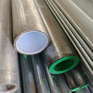 ท่อเหล็กเคลือบพลาสติก ท่อคอมโพสิตเคลือบ PE/PP/PO/PTFE สำหรับน้ำประปาและดับเพลิง - Product Image 4