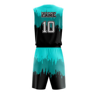 Uniforme de Baloncesto Sublimado 100% Poliéster, Tejido Transpirable y Suave, Conjunto Cómodo - Product Image 2