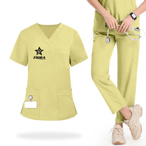 Uniforme Médico de Alta Calidad para Hombre, Color Personalizado, Detección de Agujas, Conjuntos de Uniformes Médicos con Logotipo Personalizado, Sin Costuras - Product Image 1