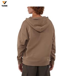 OEM 2025 Boxy Fit Hoodie para hombres 1:1 Impreso Zip-Up Pullover Bordado Collar Loose Fit Otoño Temporada Sudaderas con capucha - Product Image 2