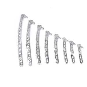 Plaque humérale distale de 35 mm avec support, lot de 16 pièces, instruments orthopédiques vétérinaires en acier inoxydable - Product Image 4