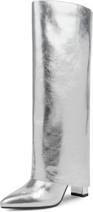 Wholesale Ladies Autumn Winter Shoes Plus Size Front Zipper Shoes Long Boots Women Black Knee High Boots Made In Pakistan - Product Image 2