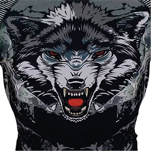 Custom Logo High Quality Wholesale Plain Jiu Jitsu MMA Men BJJ Rash Guard <b>Swim</b> <b>Shirts</b> Printed Long Sleeve UPF50 Eco-Friendly - Product Image 6