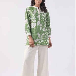 Designs indiens traditionnels nouvel ensemble de cordons en coton pour parents pour dames disponible au prix de gros dernière impression moderne - Product Image 1