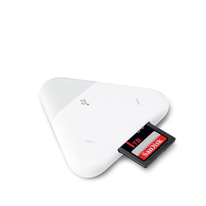 Lettore di Schede SD Esterno Triangolare 3-in-1 USB 3.0 USB-C per Lightning, per Laptop, Telefoni Cellulari, Computer, Supporta TF CF ROHS - Product Image 2