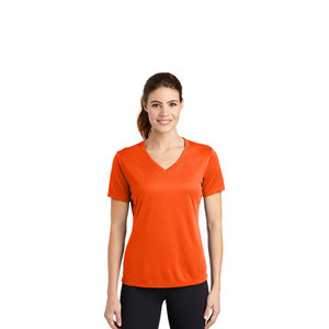 เสื้อยืดทรงพอดีตัวสำหรับผู้หญิงเสื้อยืดผ้าโพลีเอสเตอร์100% เย็นแบบปรับแต่งได้ - Product Image 3