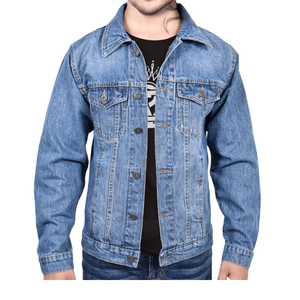 เสื้อแจ็กเก็ตยีนส์สำหรับผู้ชายเสื้อแจ็กเก็ตยีนส์สำหรับขี่กางเกงยีนส์ลำลองออกแบบโลโก้ได้ตามต้องการ - Product Image 6
