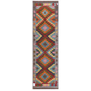 พรมกิลิม ไมมาณา อัฟกานิสถาน ขนาด 200 x 60 ซม. พรมปูพื้นและชุดพรม - Product Image 1