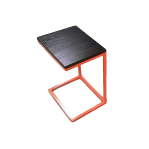 Ensemble de Table basse en bois marron de luxe, cadre en acier doré, canapé rond, Table d'appoint, nouveau Design de luxe, Offre Spéciale - Product Image 6