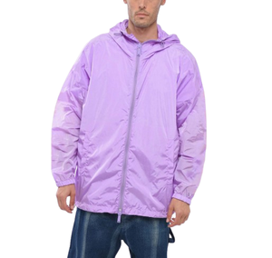 Dernier design Veste anorak légère décontractée pour homme Été Fermeture éclair personnalisée à capuche Coupe-vent Grande taille Respirante Bloc de couleur Fine - Product Image 1