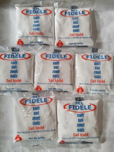 Sal de Mesa Iodada Fidele Premium 250g, Refinada, 100% Natural, Sal Marina en Polvo Fino, Grado Alimenticio, Alta Pureza, Empacada en Bolsa a Granel - Product Image 2