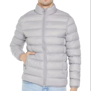 แจ็คเก็ตพัฟเฟอร์บุผ้านวมสำหรับผู้ชาย สกรีนโลโก้ได้  ซิป ระบายอากาศ กันน้ำ กันลม สำหรับเล่นกีฬากลางแจ้ง - Product Image 1