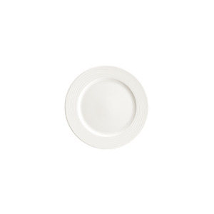 Plato Plano Bonna de 21 cm, Diseño Minimalista y Elegante, Borde Duradero, Plato de Porcelana para Servir - Product Image 1