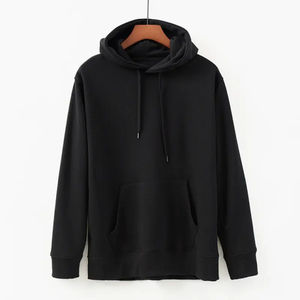 Sweat à capuche en molleton 100% coton pour homme confortable et léger pour les activités de plein air en hiver avec service OEM - Product Image 2