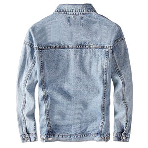 Offre Spéciale Veste Denim Lourde pour Hommes à Prix Bon Marché Style Unique Demande du Client Hommes Veste Denim d'Hiver pour Adultes - Product Image 2