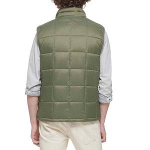 Vestes d'hiver pour hommes en duvet de luxe de haute qualité en gros, gilet en polyester imperméable à fermeture éclair intégrale, col montant - Product Image 4