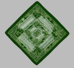 Bandanas carrés personnalisés avec logo, impression numérique couleur, foulards pour la tête et les cheveux, pour l'extérieur, prix bas, fabricant, faits à la main, durables - Product Image 4