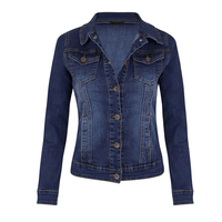 Veste en jean gothique pour femmes 2025 |   Manteau en jean décontracté à manches longues avec boutons et poches |   Veste coupe-vent printemps/automne à imprimé léopard