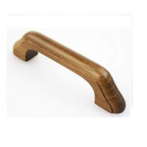 Mango de madera ecológico de la mejor calidad, manija de puerta de Metal para decoración de puertas de oficina, manija de uso - Product Image 3