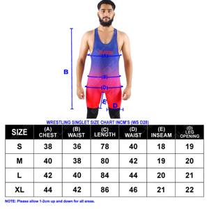 Wholesale High Quality Custom Logo Heat-Transfer Plus Size Breathable Youth Wrestling <b>Singlets</b> and <b>Mens</b> Wrestling Tights - Product Image 6