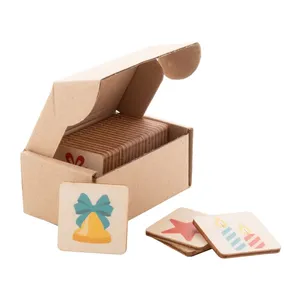 Jeu de mémoire de Noël personnalisé Immermor, jouets promotionnels personnalisables, merchandising - Product Image 4