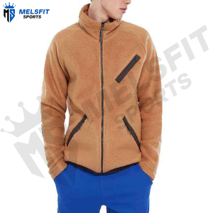 Veste polaire vintage pour homme avec logo personnalisé sur le devant, fermeture éclair, écologique, respirante, coupe-vent, épaisseur standard, pour l'extérieur en hiver - Product Image 5