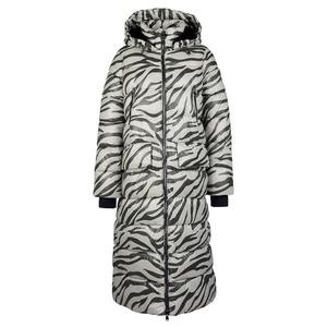 Veste matelassée à capuche longue en tissu imprimé personnalisé fabriquée au Pakistan, logo frontal, hommes femmes, vente en gros, vestes d'hiver chaudes pour l'extérieur - Product Image 1