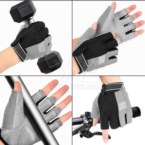 Guantes de Gimnasio de Cuero Transpirable 2026 para Levantamiento de Pesas, Antideslizantes con el Mejor Agarre, Soporte para Entrenamiento - Product Image 3