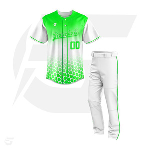 Professional Manufacturer Customized Printing Logo Baseball Uniform Set Team Wear Baseball kits - Product Image 1