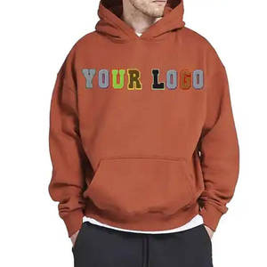 Sweat-shirts à capuche en chenille pour homme, tendance, anti-rides, qualité supérieure, prix bas, broderie en chenille - Product Image 5