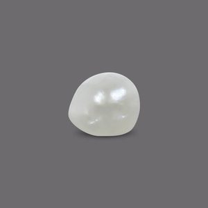 Perlas Sueltas Imitación Perla Basra de 2.58 Quilates, Color Blanco Rosado, Forma de Arroz y Patata, con Orificio Personalizado - Product Image 1