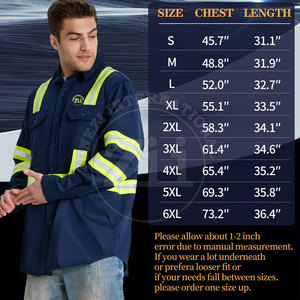 Camisas de Soldadura FR para Hombre, Resistentes al Fuego, Impermeables, Transpirables, Ligeras, Diseño Personalizado, en Oferta, Precio Bajo, Disponibles - Product Image 6
