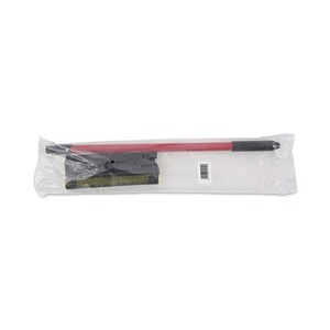 Boardwalk 21-Inch Handle 8-Inch Wide Blade General-Duty <b>Squeegee</b> in Black/Red Color - Product Image 2