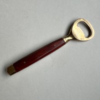 Ouvre-bouteille en laiton avec manche en bois, style vintage, poignée ergonomique, solide, durable, outil de bar de qualité supérieure pour la maison, la cuisine, les fêtes
