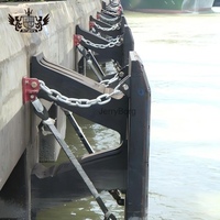Pare-battage en caoutchouc de type ME de qualité marine robuste pour une protection maximale en port, idéal pour un amarrage sûr en mer
