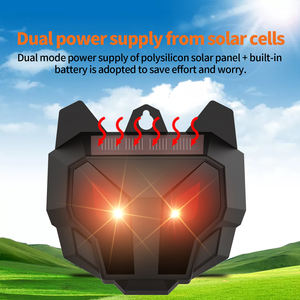 Repelente de animales con luz solar para cerdos salvajes Foxe ardilla ciervo conejo mapache Skunk gato perro impermeable al aire libre repelente de animales - Product Image 4