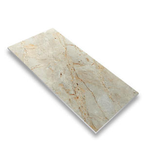 Carreaux de sol en porcelaine 600x1200mm Poli Glacé Soie Or Brillant Finition Firebrick - Product Image 1
