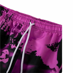 Pantalones cortos deportivos de sublimación personalizados OEM pantalones cortos de malla de gimnasio y baloncesto con estampado personalizado para hombres con tela transpirable y cordón - Product Image 6